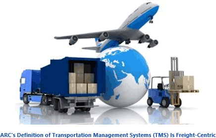 ARC對運輸管理係統(TMS)的定義是以貨物為中心的